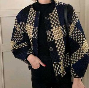 Vintage Plaid Woven Jacket