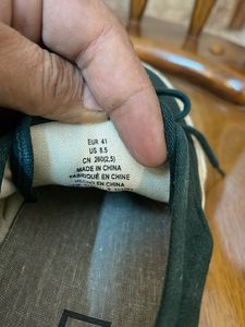 Green Canvas Sneakers