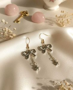 Brand New Y2K Bow & Star Earrings