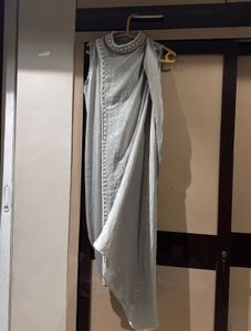 SILVER DESIGNER DRESS