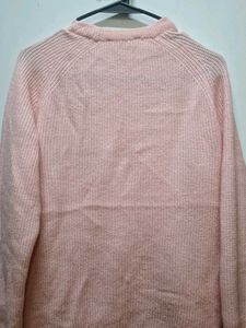 Pink Knit Pullover