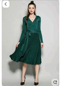 Green Glittery Dress
