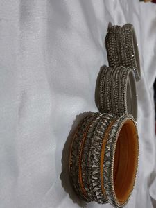 Silver Bangle Set
