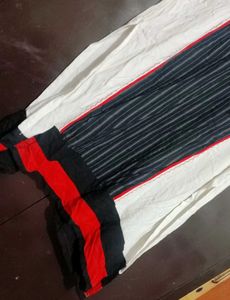 Off White &amp; Red🔴Black⚫ Kurti For 48 Bust