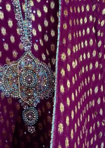 Purple Embellished Kurta Sets