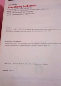 Class 12 Business Studies Book Pack Of 3