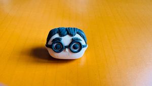 Handmade Clay Keychain For Harry Potter Fans