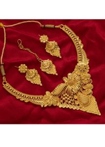 Gold Plated Necklace Set
