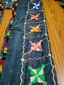 Chiffon Dupatta Fulkari