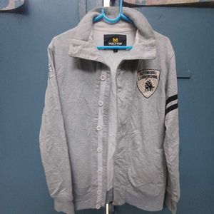 🩶grey Varsity jack