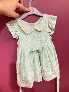 Cute Mint Green Lace Dress