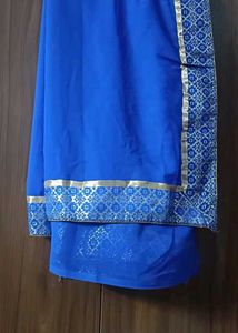 Royal Blue saree