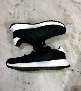 WESTSIDE LUNA BLU WOMEN BLACK QUILTED SNEAKERS -37