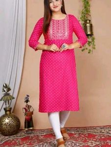 Elegant Pink Kurta