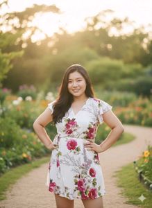 Floral Print Mini Dress