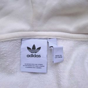 Adidas Ryv Full Zip Hoodie White