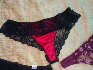 Lace Thong Panties - Bundle of 4