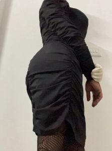 Black Bodycon Mini Dress