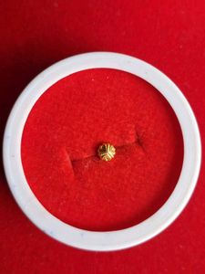 Gold Nose Pin All 3 Side Small Heart Shape