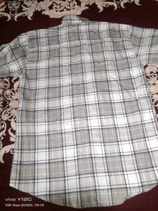 New Grey And White Shirt