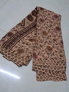 Floral Print Saree