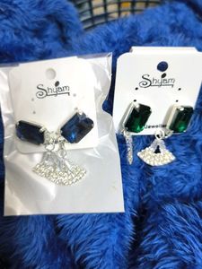 Emerald Green Earrings