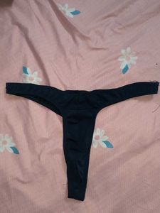 Dark Blue Thong