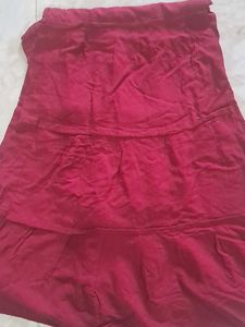 Maroon Tiered Palazzo Pants