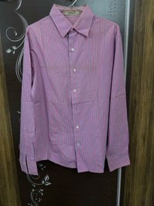 Men’s Striped Pink Shirt