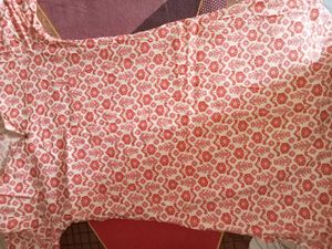 Pink Floral Print Top