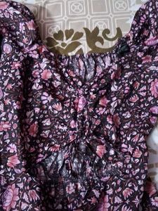 Floral Print Mini Dress