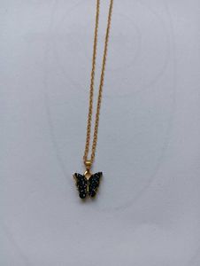 Butterfly Pendant Necklace