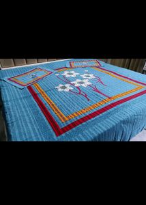 (New) Cotton Double Bedsheet