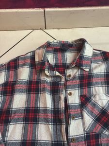 Oversized Flannel Shirt