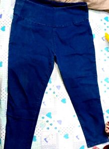 Blue Denim Jeggings
