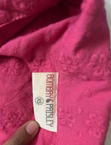Cutesy Pink A Line Dress