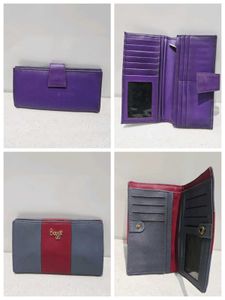 Baggit Bi-Color Women's Wallet 2 PC