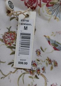 Floral Print Bell Sleeve Top