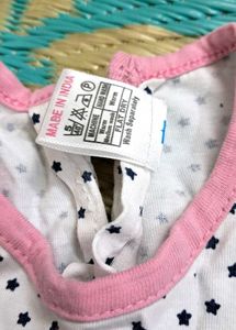 Baby Frock  Pink  .
