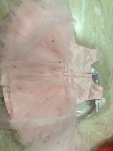Pink Tulle Dress with Shoes