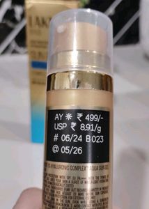 Lakme 9To5 Dry Matte Fluid Sunscreen, Aqua Sungel