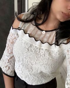 Combo Of 2 (White + Black Top)