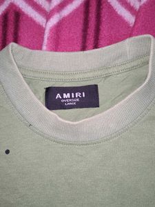 Amiri Paisley Print Thrifted Tee Original