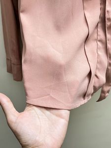 Beautiful Peach Color Formal Top
