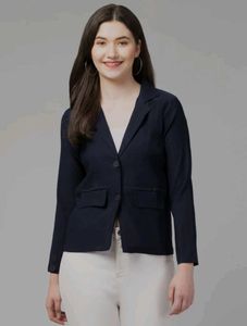 Navy Blue Women's Blazer