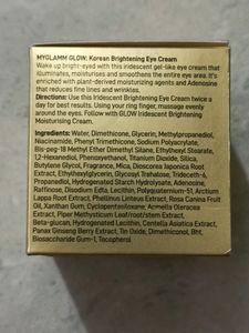 My Glam Under Eye Brightning Cream