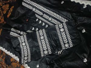 Black And White Kurti