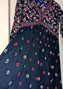 Trendy Habbu Beautifully Printed Anarkali