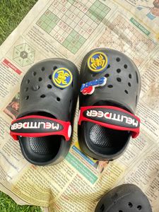 Cute Black Crocs  pair of 2