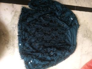 Partywear Sequin Crop Top